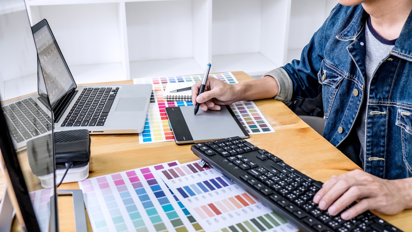 Creative professional at work