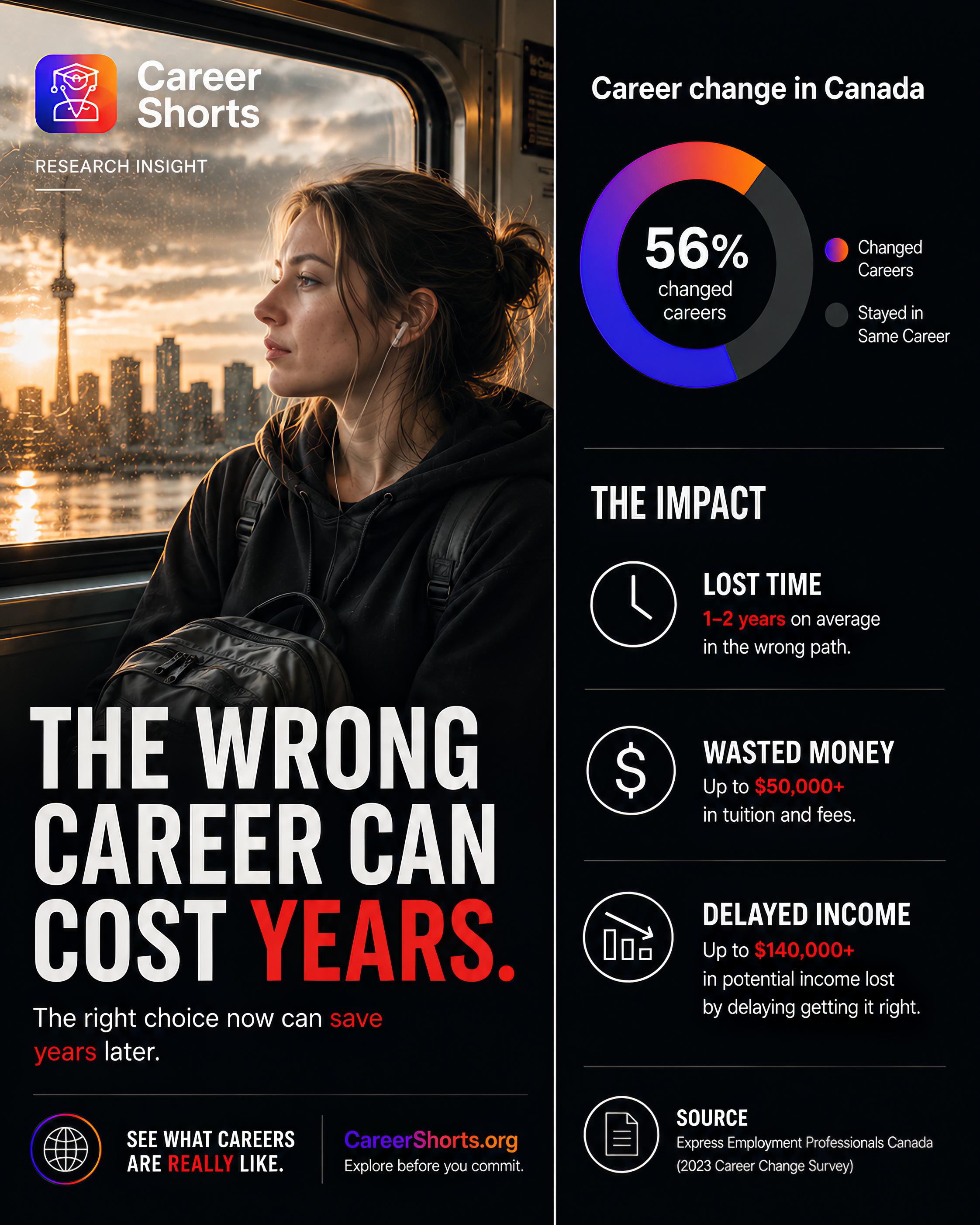 Career Shorts career insight graphic 1